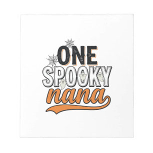 Bloc-note Nana fantôme Halloween épouvantable Création de T-