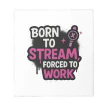 Né pour streamer, forcé à travailler Notepad | Jeu