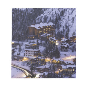 Bloc-note Neige de Courchevel