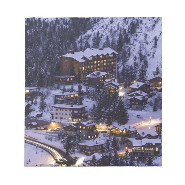 Bloc-note Neige de Courchevel (Devant)