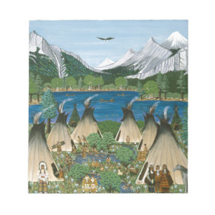 Bloc-note Nez Perce ~ Lac Wallowa