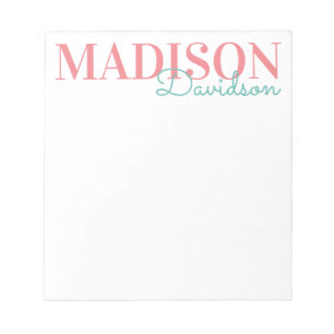 Bloc-note N'importe quelle couleur Bloquer le nom du script