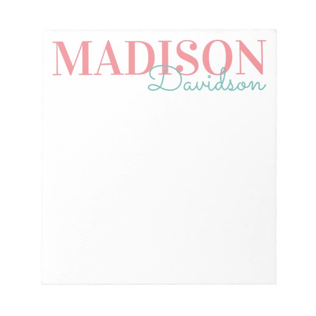 Bloc-note N'importe quelle couleur Bloquer le nom du script  (Devant)