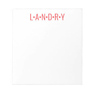 Bloc-note N'importe quelle couleur - Nommer les points du Bl