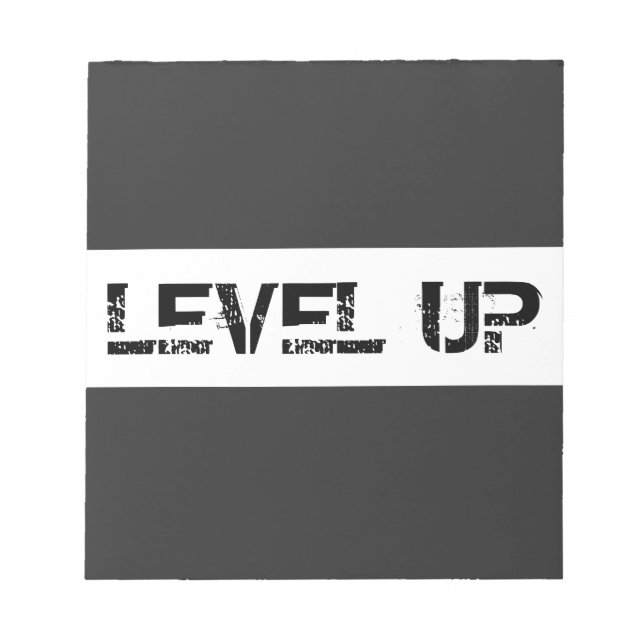 Bloc-note Niveau supérieur Inspiration / Motivation Dire (Devant)