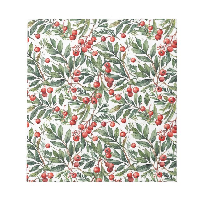 Bloc-note Noël aux Redberry (Devant)