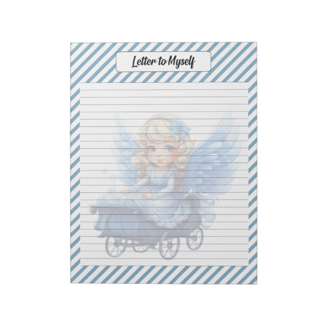 Bloc-note Noël bleu Cutie (Tourné)
