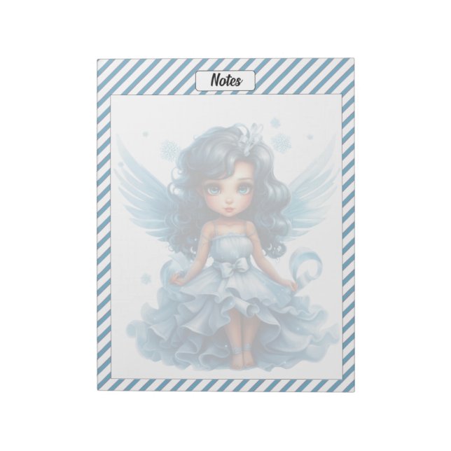 Bloc-note Noël bleu Cutie (Tourné)