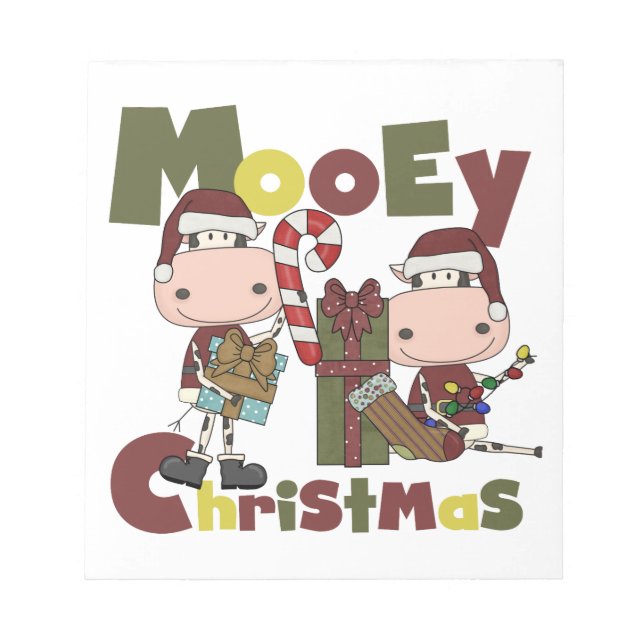 Bloc-note Noël de Mooey (Devant)