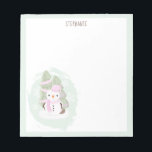 Bloc-note Noël des motoneiges<br><div class="desc">Noël des motoneiges Célébrez l’anniversaire d’hiver de votre enfant avec ce mignon bonhomme de neige portant un casquette et une écharpe rose pastel. Ce thème est idéal pour l’anniversaire d’hiver de votre enfant ou la fête de Noël de votre enfant. Le design est entièrement personnalisable. Consultez la papeterie de coordination...</div>