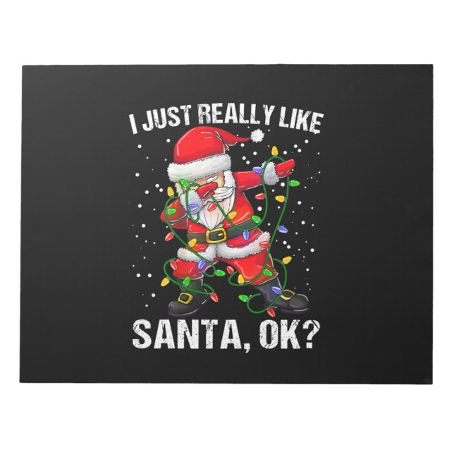 Bloc-note Noël-J'Aime Vraiment Le Père Noël 2 (Devant)