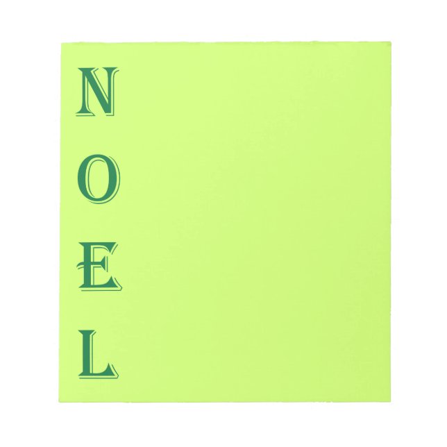 Bloc-note Noël Noel (Devant)