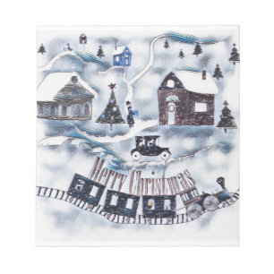 Bloc-note Noël, Vintage