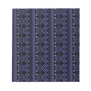 Bloc-note Noir et Bleu