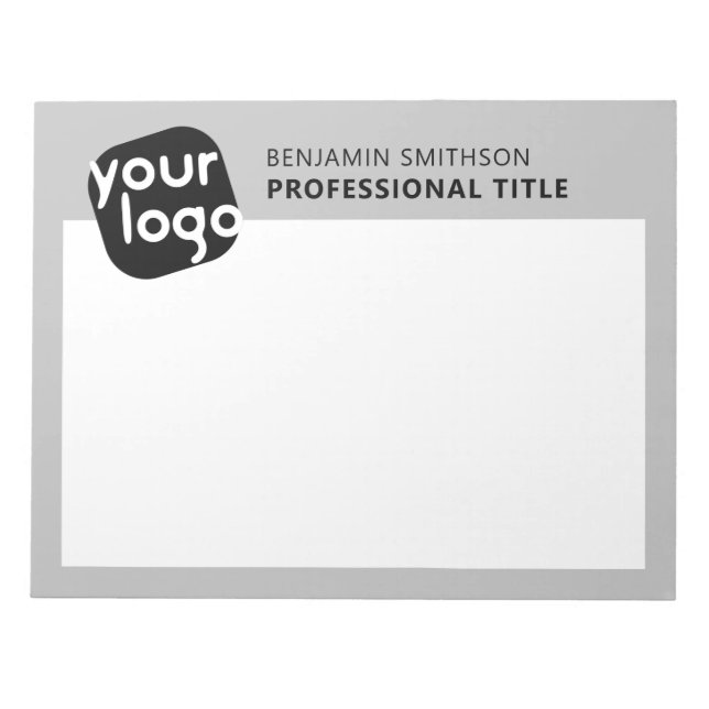Bloc-note Nom de couleur personnalisé Titre Ajouter votre lo (Devant)