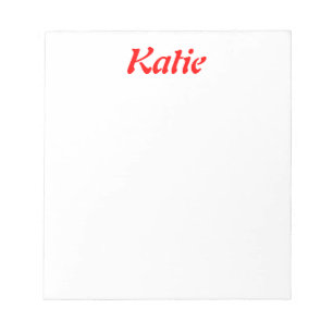 Bloc-note Nom Note Pad