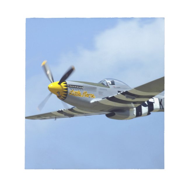 Bloc-note Nord-Américain P-51D Mustang, Little Horse (Devant)