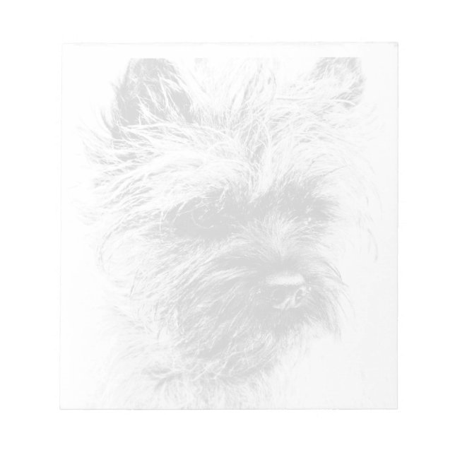 Bloc-note Norwich Terrier (Devant)