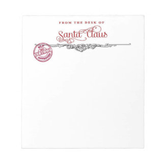 Bloc-note Note de Père Noël