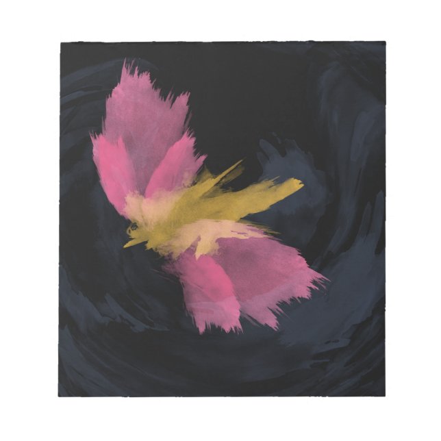 Bloc-note Notepad, aquarelle Midnight Flight (Devant)