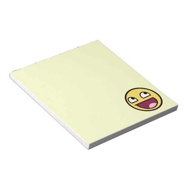 Bloc-note Notepad Awesome Face (Incliné)