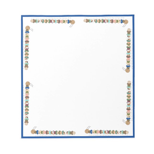 Bloc-note Notepad-Caterpillar #1-Erin Brie Art Note (Devant)