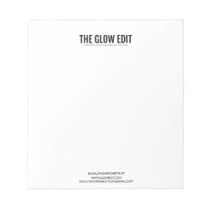 BLOC-NOTE NOTEPAD DE MARQUE PERSONNALISÉE