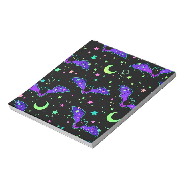 Bloc-note Notepad - "Purple Bats" (Tourné)