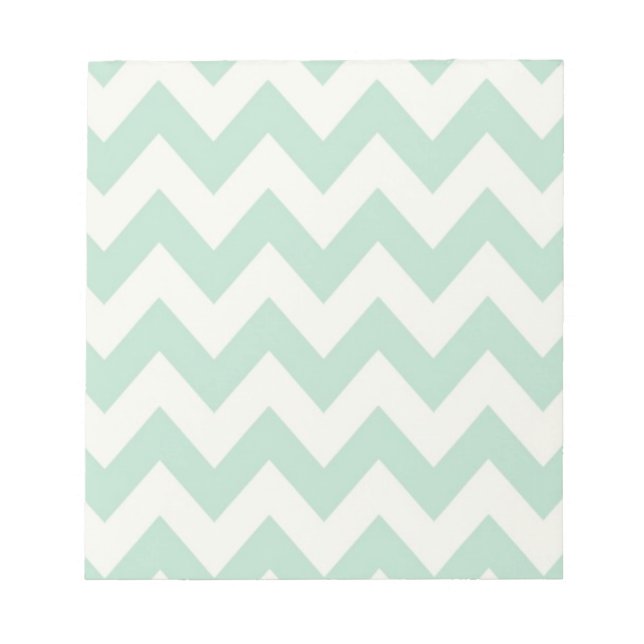 Bloc-note Notepads Chevron Vert clair (Devant)