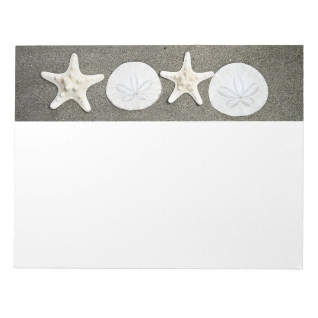 Bloc-note Notepads de plage X et O (Devant)