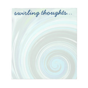 Bloc-note Notepads personnalisés Sea Swirl pour personnalis