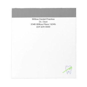 Bloc-note Notepads pour dentistes