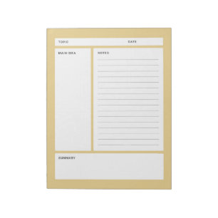 Bloc-note Notes Cornell (ligne)