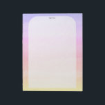 Bloc-note Notes d'achat de la liste d'Aquarelle Ombre person<br><div class="desc">Faites vos listes d'achats en style avec ce bloc-notes personnalisable d'épicerie,  de planification de repas ou de liste de choses à faire. Customisez ou ajoutez du texte pour répondre à vos besoins. Ajoutez des lignes si vous le souhaitez. Consultez ma boutique pour plus de tailles et de styles!</div>