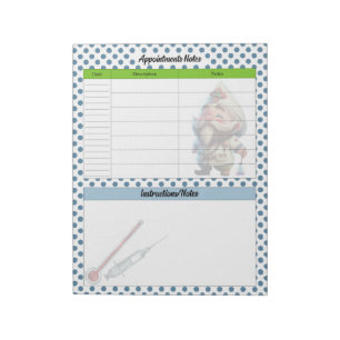 Bloc-note Notes de Gnome du médecin migre