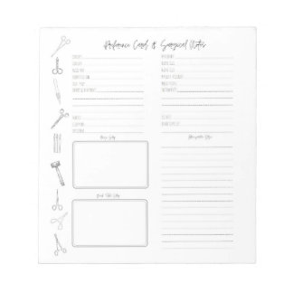 Bloc-note Notes de la carte de préférence de la technologie 