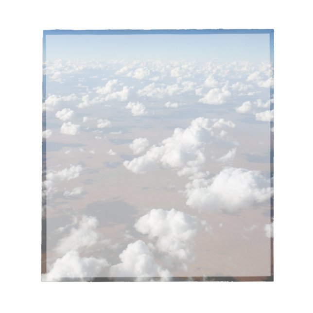Bloc-note notes de nuage (Devant)