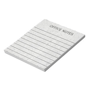 Bloc-note Notes du bureau d'affaires organisé