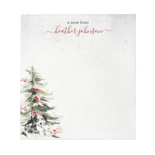 Bloc-note Notes Hearthlight Hiver Papier Personnalisé pour C