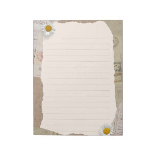 Bloc-note Notes Vintages Brown en beige