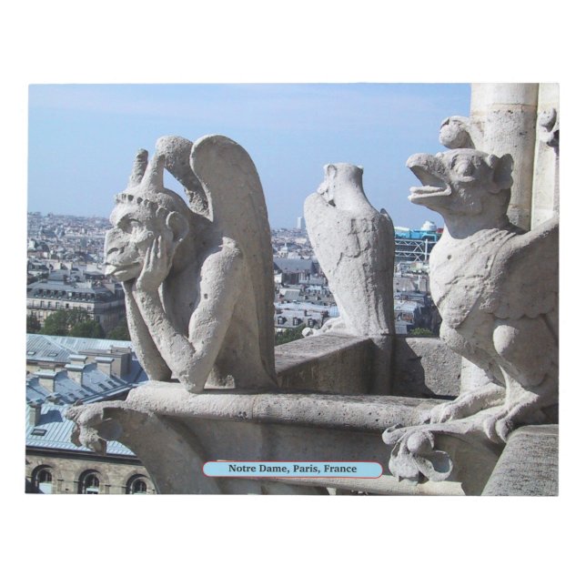 Bloc-note Notre Dame, Paris, France (Devant)