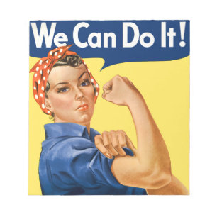 Bloc-note Nous Pouvons Le Faire ! Rosie la riveteuse