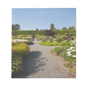 Bloc-note Nouveau-Brunswick, Canada. Kingsbrae Garden à St.