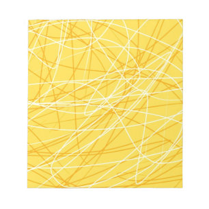 Bloc-note Nouveau motif jaune canari tendance 2014 accessoir