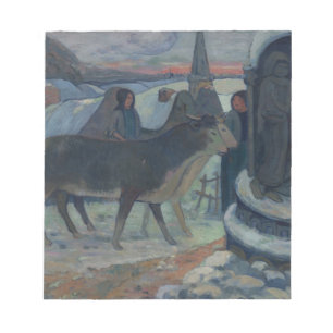 Bloc-note Nuit de Noël (La Bénédiction des Oxen)