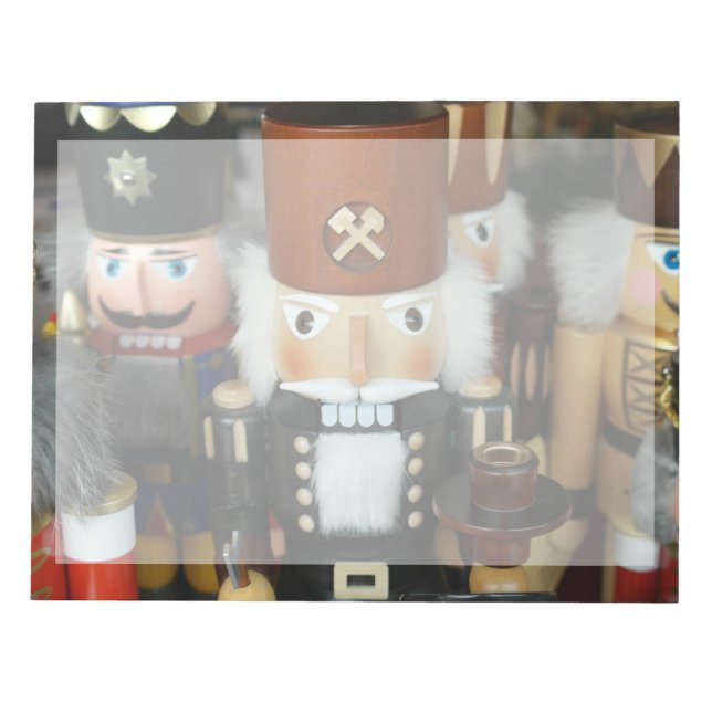 Bloc-note Nutcrackers Noël Fêtes Noël Conception (Devant)