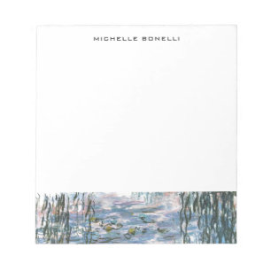 Bloc-note Nymphéas de Monet Professionnel Minimaliste Simple