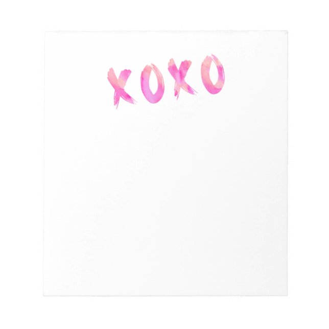 Bloc-note ✘ o ✘ o (Devant)