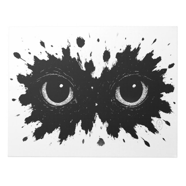 Bloc-note Observateur dans l'Encre : Sigil de la Tache sur l (Devant)