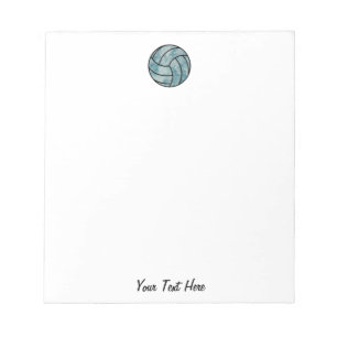 Bloc-note Ocean Summer Beach Waves Volleyball Personnalisé